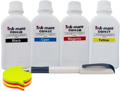 Set Flacone Cerneala Ink-Mate Compatibil Canon GI4, 1x500ml Black/Cyan/Magenta/YellowStilou Schneider si Notes 5 culori foto