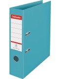 Biblioraft, 7.5 cm,turcoaz plastifiat, ESSELTE