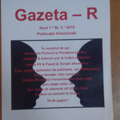 Revista Gazeta - R, Anul 1 - Nr. 3 - 2018