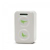 Aparat Ultrasunete Anti Porumbei, 50mp, Interior, Ecologic, Alarma LED, Fara Chimicale, Alb