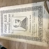 B. Pagini alese din Marii Scriitori Romani, Vasile Alecsandri