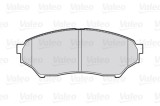 VALEO 301521 FIRST set placute frana,frana disc