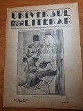 universul literar 11 aprilie 1926-aron cotrus,ce-a scris caragiale,radu gyr