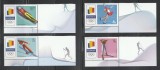 ROMANIA 2026 TEAM ROMANIA LA JOCURILE OLIMPICE MILANO CORTINA Serie 4 val LP.2551 MNH**