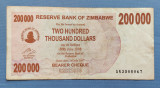 Zimbabwe - 200 000 Dollars / dolari (2008) sAN350