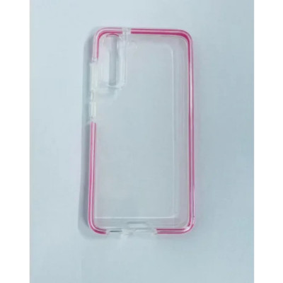 Husa Cover Silicon Slim Mat pentru Samsung Galaxy S21 FE Rama Roz foto