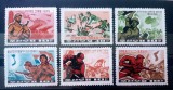 Korea 1971 arme, soldați, forte militare, hărți serie 6v neștampilată, Nestampilat