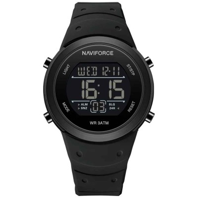 Ceas Barbatesc Naviforce 9246 Negru , Functii Multiple, Sport, Calendar, Digital foto