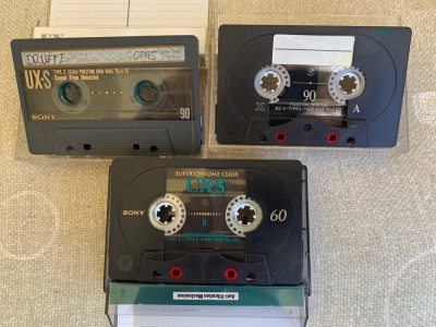 Lot 3 Casete SONY CrO2 - Inregistrate o singura data - 19 foto