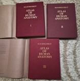 Sinelnikov - Atlas of human anatomy - 3 volume &icirc;n engleză