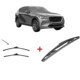 Cumpara ieftin Set 3 stergatoare MAZDA CX-60 (KH_) 2022, parbriz si luneta, Valeo Silencio