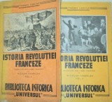ISTORIA REVOLUTIEI FRANCEZE-THOMAS CARLYLE 2 VOL 1944 , * PREZINTA URME DE UZURA