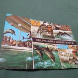 CARTE POSTALA GIGANT DELFINARIU CONSTANTA NECIRCULATA