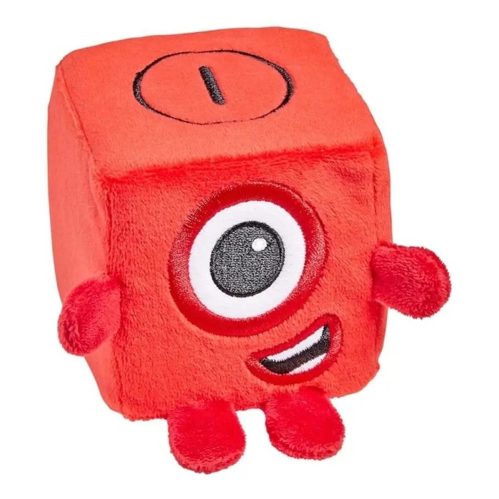 Mini mascota din plus Numberblocks&trade; Blocklets&trade; - Unu