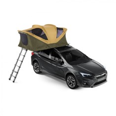 Cort auto cu prindere pe plafon, Thule, Approach S, pentru 2 persoane, Fennel Tan foto