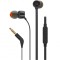 Handsfree 3.5mm JBL T110, Negru JBLT110BLK