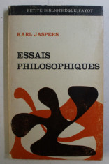 ESSAIS PHILOSOPHIQUES 152 par KARL JASPERS , 1970 foto