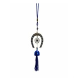 Cumpara ieftin Clopotel Vant GOBI Ochi Horus, Potcoava - Decoratiune Casa, Lungime 30cm