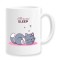 Cana alba personalizata &quot;The sweet sleep&quot;, INOVATIX&reg;. 330ml