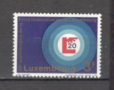Luxemburg.1968 30 ani Targul International ML.37 foto