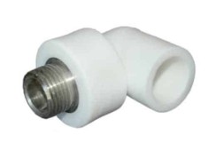 Cot PPR 32 mm cu filet exterior 1", pentru instalatii sanitare si termice
