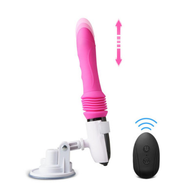 Masina de sex Thrusting Remote Pink foto