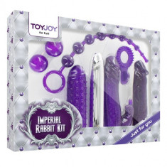 Seturi cu vibratoare - Toy Joy Iepurasul Imperial Set de Jucarii Tot Ce Ai Nevoie Pentru Weekend Fierbinte