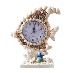 Ceas de masa Peste, Alb, 23 cm, 20178195