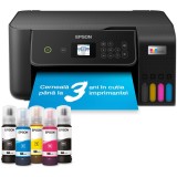 Multifunctional Epson EcoTank L3280, A4, Color, 10 ppm, USB, Wireless Negru