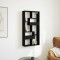 vidaXL Dulap de perete, negru, 50x15x100 cm, lemn prelucrat 854554
