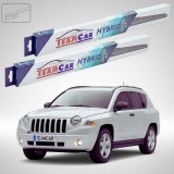 Cumpara ieftin Ștergătoare Jeep Compass MK 2006-prezent | Set Față Hibrid &ndash; TeamCar&reg;