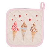 Cumpara ieftin Servet termic bumbac Ice Cream 20x20 cm