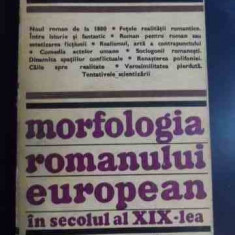 Morfologia Romanului European In Secolul Al Xix-lea - Tudor Olteanu ,547720