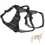 Ham pentru c&acirc;ini Mountain Paws 3-Strap Dog Harness L black