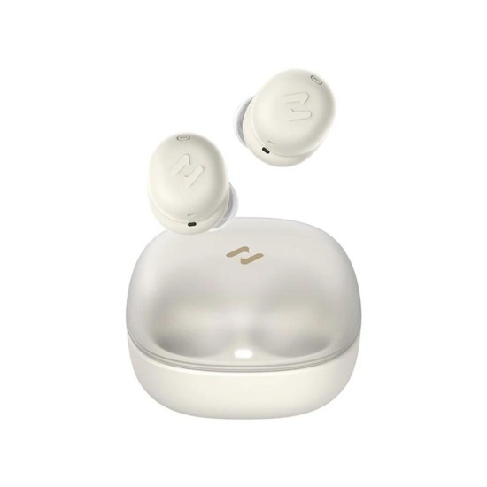 Casti fara Fir TWS, Bluetooth 5.3, Type-C, 300mAh - Havit (TW969) - Beige