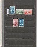 ROMANIA 1938 LP127 CENTENARUL NASTERII PICTORULUI N. GRIGORESCU SERIE MNH NESTA, Nestampilat