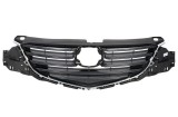 Grila masca radiator Mazda Cx-5 (Ke), 2015-2016, Fata, laminat cu negru; cromat/negru; cu ornamente cromate, Aftermarket, Rapid