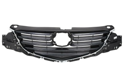 Grila masca radiator Mazda Cx-5 (Ke), 2015-2016, Fata, laminat cu negru; cromat/negru; cu ornamente cromate, Aftermarket foto