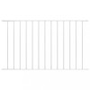 VidaXL Panou de gard, alb, 1,7 x 1,25 m, oțel vopsit electrostatic