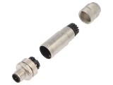 Mufă M12 4-PIN Ethernet Cablu IP67 Drept