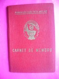 HOPCT CARNET DE MEMBRU UTC DIN ANUL 1966 [ 3 ] - ROMANIA