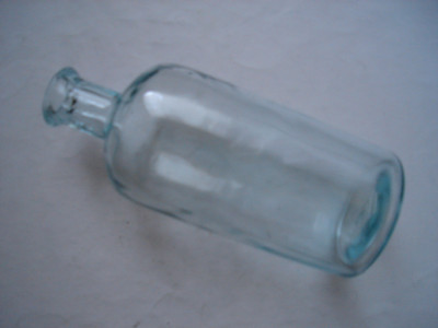 Sticla farmaceutica veche transparenta, 250 ml, impecabila foto