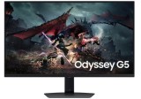 Monitor Gaming IPS LED Samsung 32inch LS32DG500EUXEN, QHD (2560 x 1440), HDMI, DisplayPort, Pivot, 180 Hz, 1 ms (Negru)