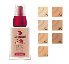 Fond de ten Dermacol 24H Control cu coenzima Q10, 30ml - 2K foto