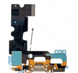 Banda Flex Mufă &Icirc;ncărcare iPhone 7, White - Piesă Schimb de Calitate Superioară
