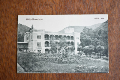 CP Baile Herculane Hotel Carol 1932 foto