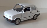 Macheta Fiat 126 alb - Welly 1/32, 1:32