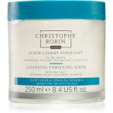 Christophe Robin Cleansing Purifying Scrub with Sea Salt sampon pentru curatare cu efect exfoliant 250 ml