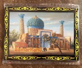 D5 - Magnet frigider - tematica turism - Uzbekistan 5