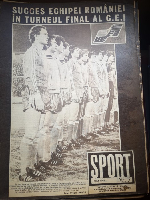 Revista Sport - Nr. 5 - Mai 1984